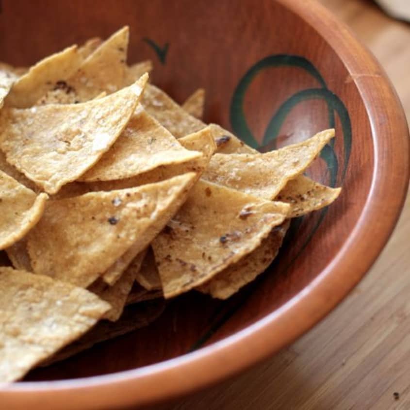 Homemade Corn Tortilla Chips Recipe (Easy Baked Version) The Kitchn