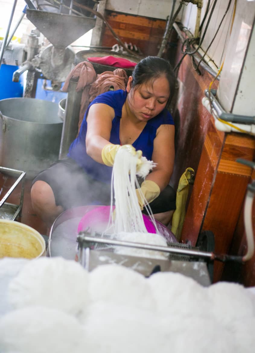 How Fresh Rice Noodles Are Made in Vietnam | The Kitchn