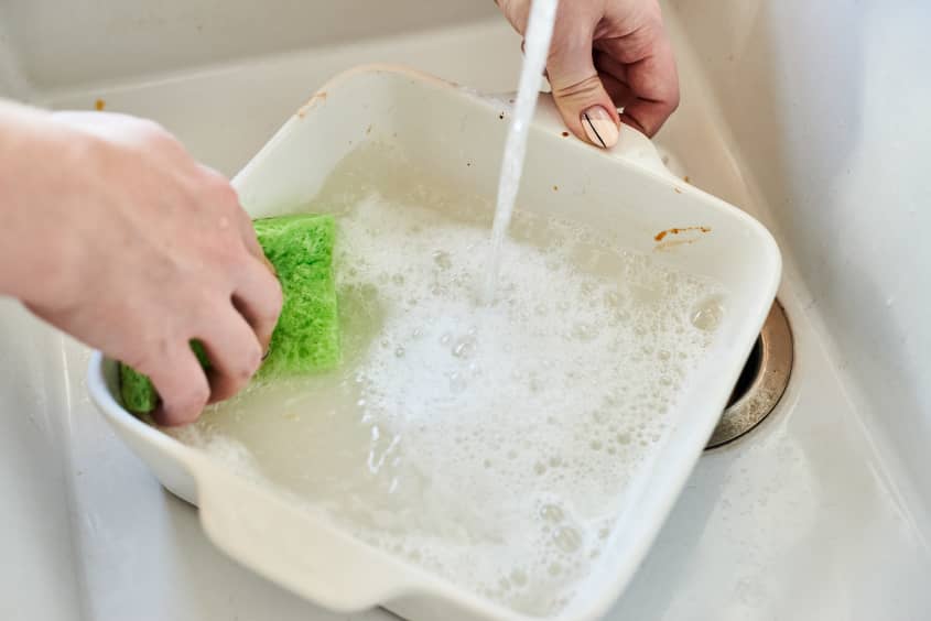 How to Clean a Casserole Dish The Kitchn