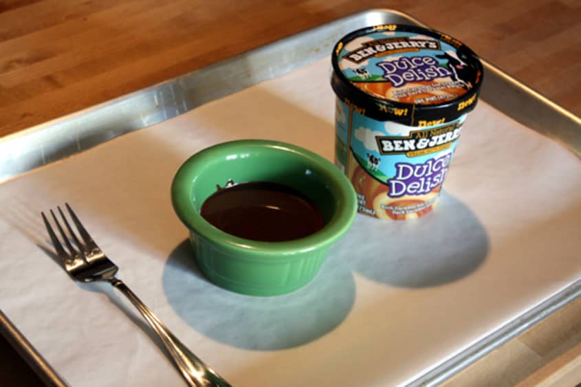 How To Make Chocolate Covered Ice Cream Bites The Kitchn