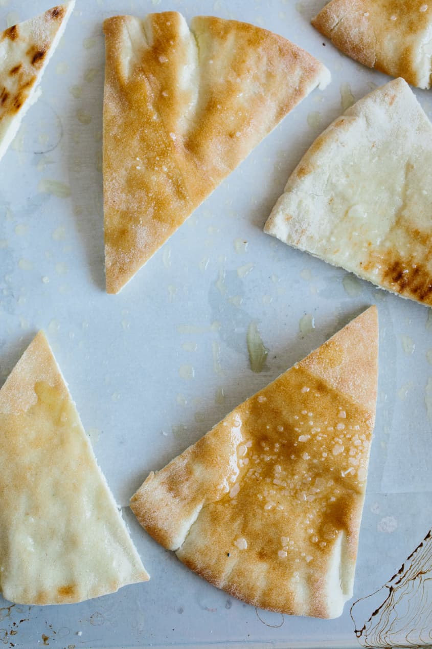 How To Make Homemade Pita Chips The Kitchn