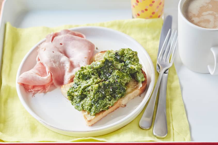 Green Eggs & Ham Recipe (With Spinach Sauce) The Kitchn