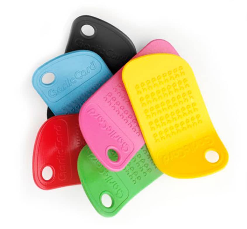 The GarlicCard Grate Garlic Without Destroying Your Fingers The Kitchn