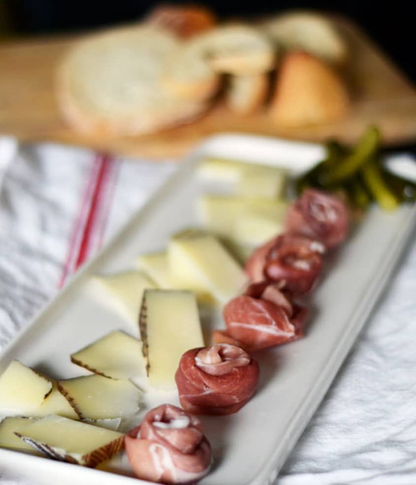 Pretty Party Trays How To Make Prosciutto Rosettes The Kitchn