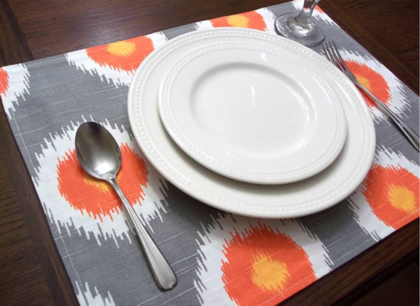 Tabletop Trends Ikat Placemats The Kitchn