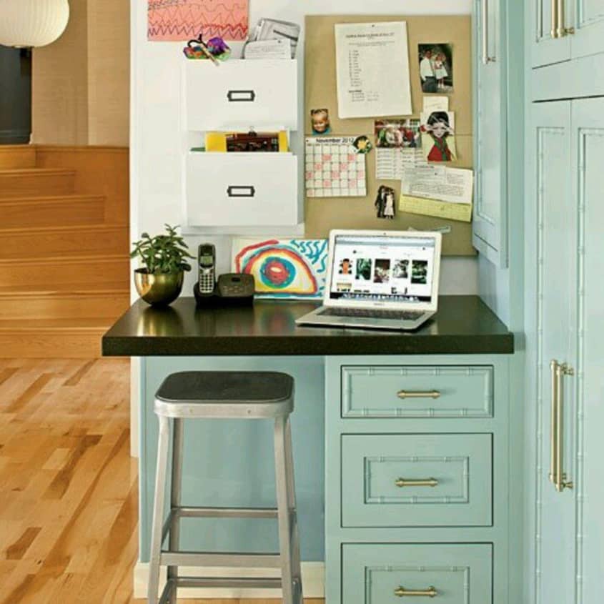 8 Ways to Work a Desk into the Kitchen | The Kitchn