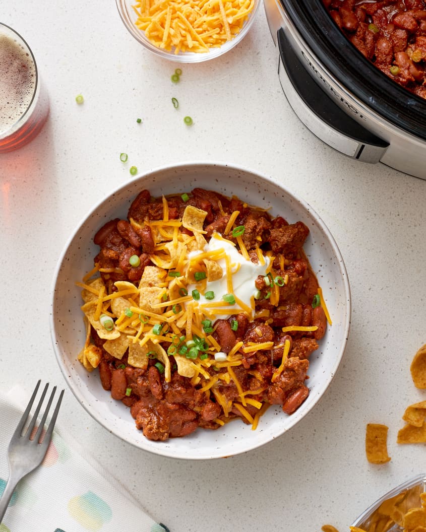 How To Make Slow Cooker Beef Chili The Simplest, Easiest Method The