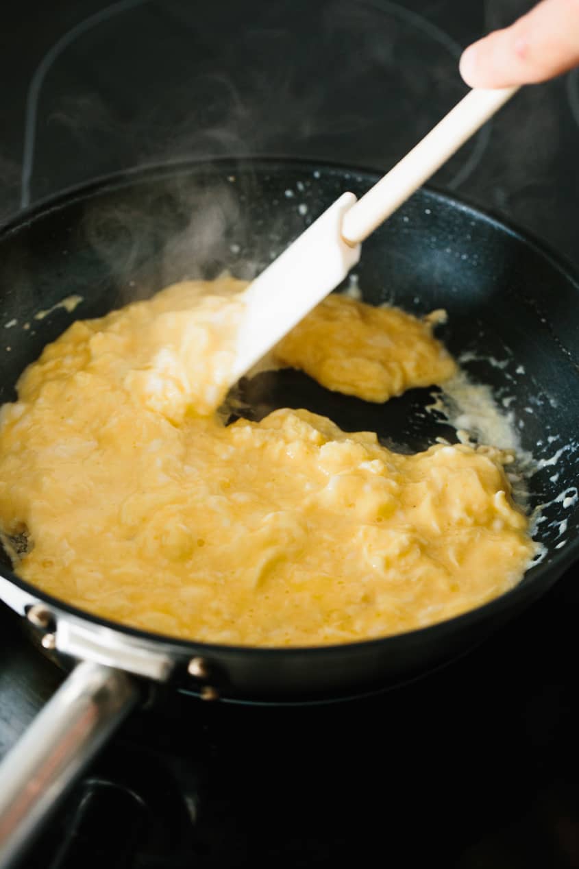 Breakfast Pizza Recipe (With Eggs, Sausages & Hash Browns) The Kitchn