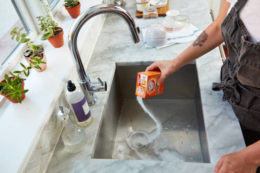 How To Clean Your Kitchen Sink The Kitchn