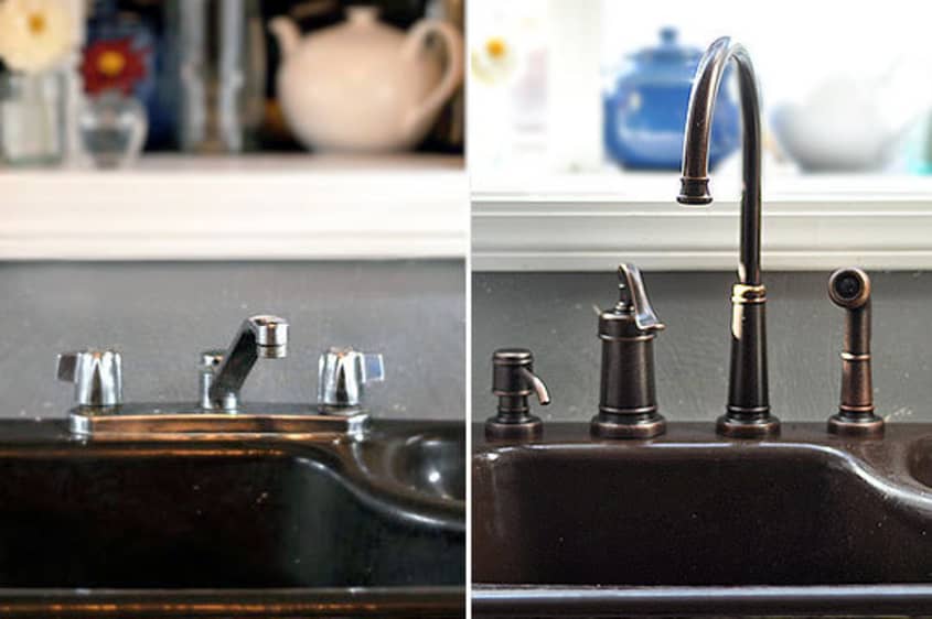 How To Replace a Kitchen Faucet The Kitchn