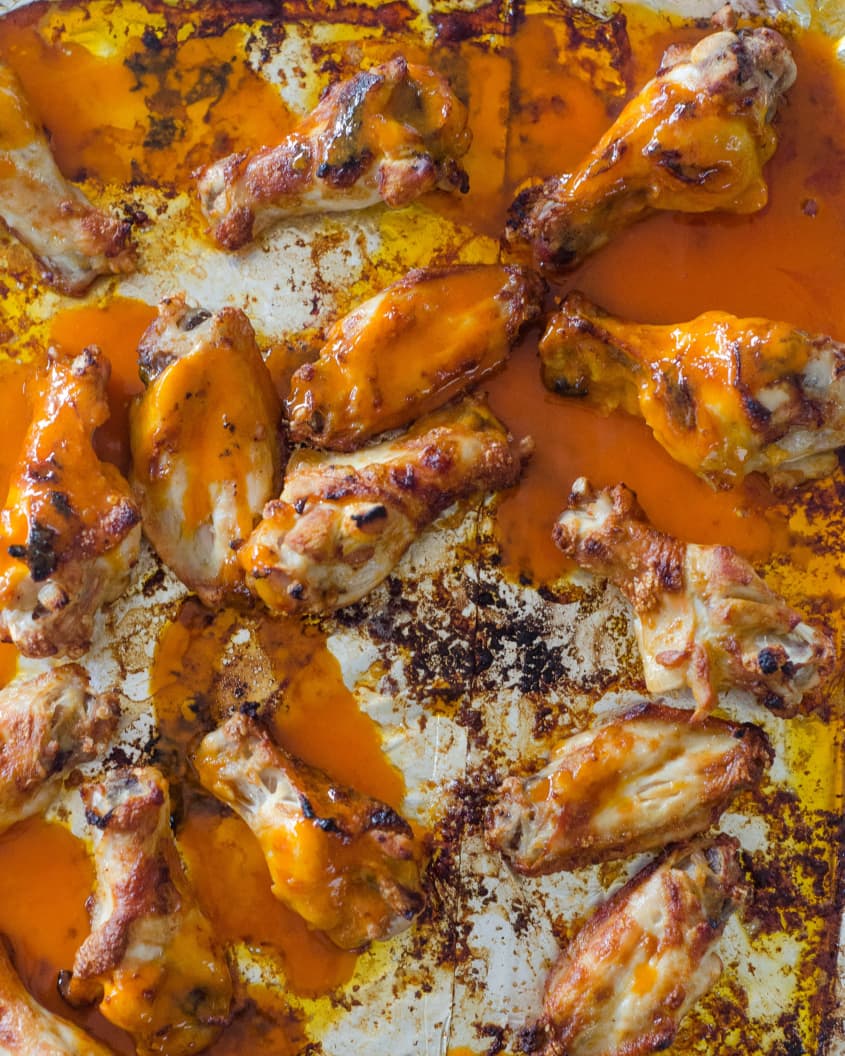 How To Make Buffalo Chicken Wings in the Oven The Kitchn