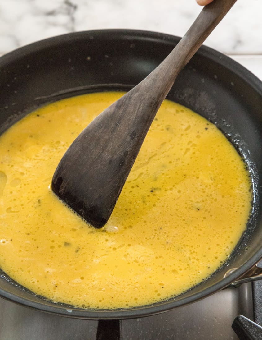 Scrambled Eggs Recipe Soft Creamy And Slow Cooked The Kitchn