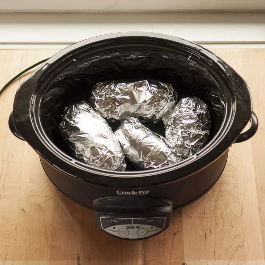 How To Bake a Potato in the Slow Cooker The Kitchn