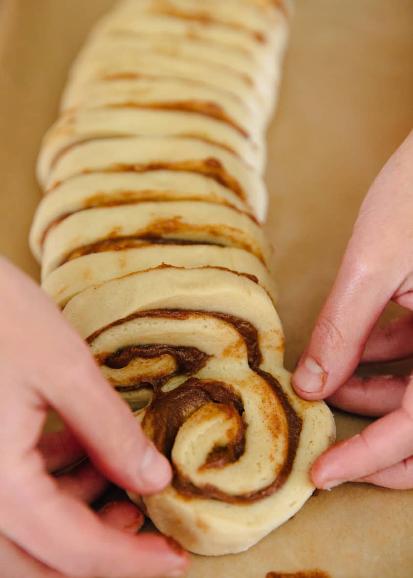How To Make a Cinnamon Roll Wreath The Kitchn