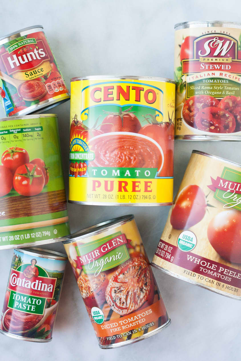 A Visual Guide To The 7 Major Types Of Canned Tomatoes | The Kitchn