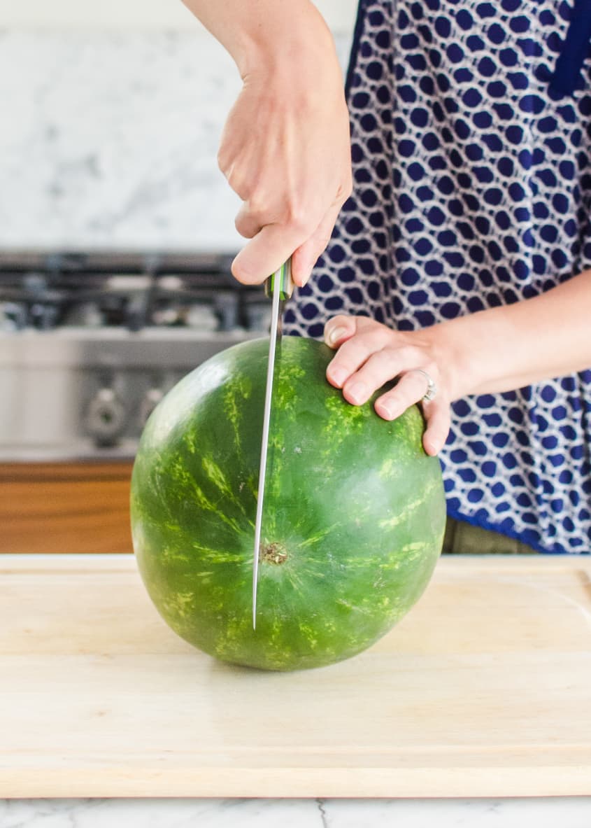 How to Cut Up a Watermelon Step by Step Tutorial The Kitchn