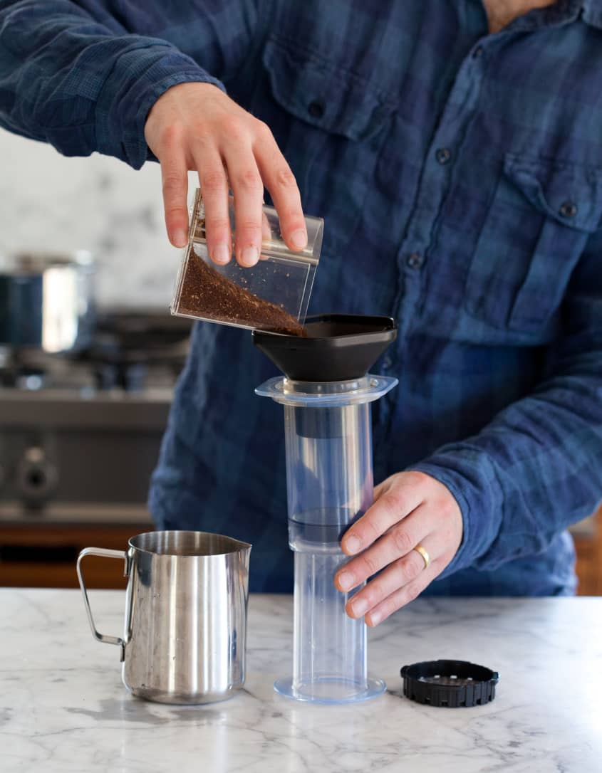 AeroPress Coffee Recipe Two Ways The Kitchn