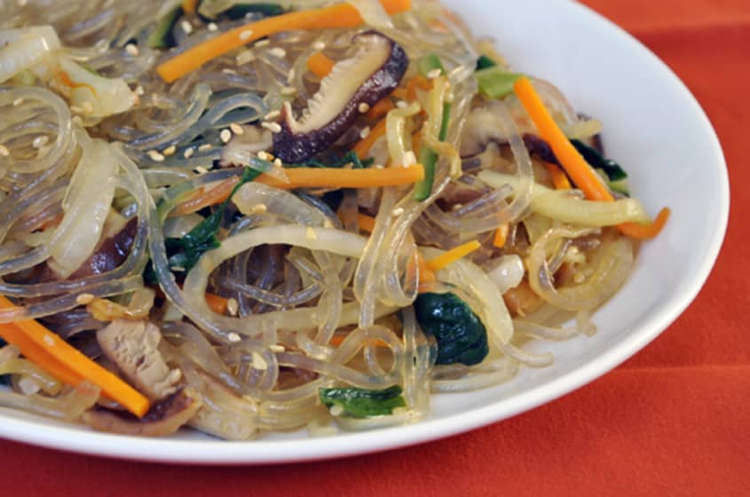 Recipe Chap Chae (Korean Noodles With Vegetables) The Kitchn