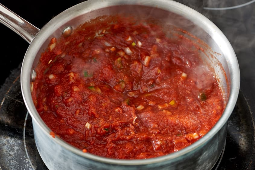 How To Make Easy Slow Cooker Chicken Enchiladas The Kitchn