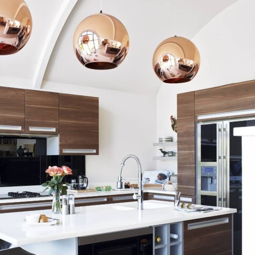 Copper Pendant Lights in the Kitchen The Kitchn