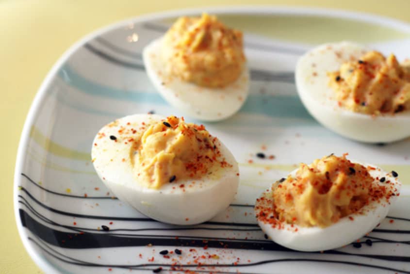 MakeAhead Deviled Eggs Kitchn