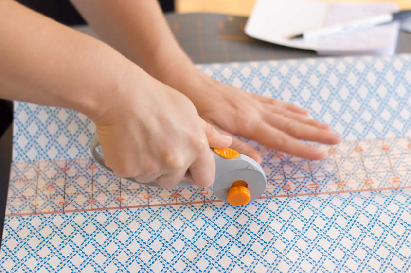 How To Line Kitchen Drawers & Shelves with Cheery Paper | The Kitchn