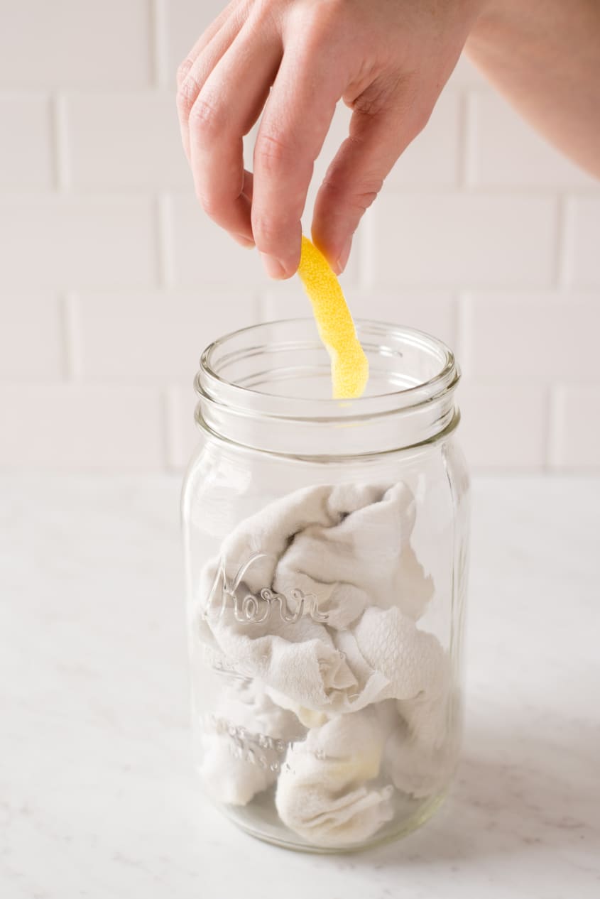 How to Make Your Own LemonScented Dusting Cloths The Kitchn