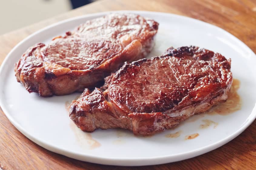 How To Cook Steak On The Stovetop Simple 3 Step Recipe Kitchn 