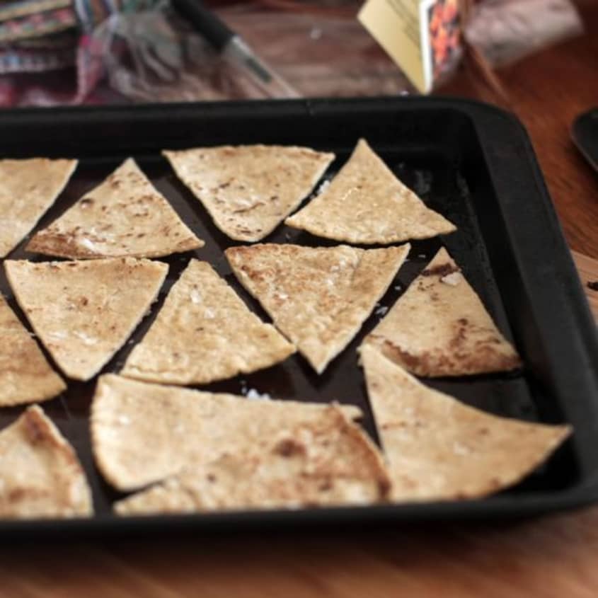 Homemade Corn Tortilla Chips Recipe (Easy Baked Version) The Kitchn