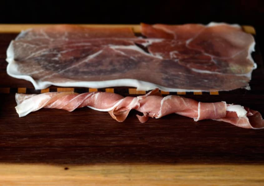Pretty Party Trays How To Make Prosciutto Rosettes The Kitchn