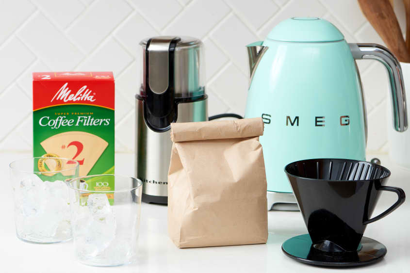 How to Make Iced Coffee (Quick PourOver Recipe) The Kitchn