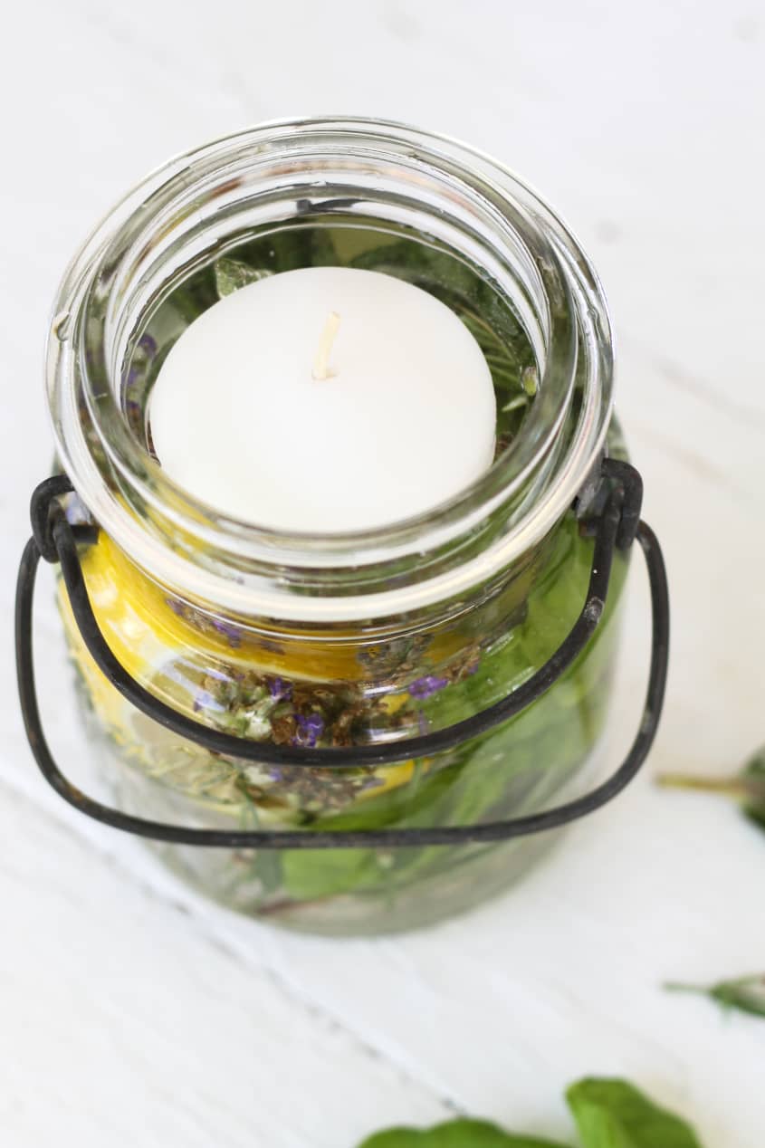How To Make a Citronella Candle in a Mason Jar The Kitchn