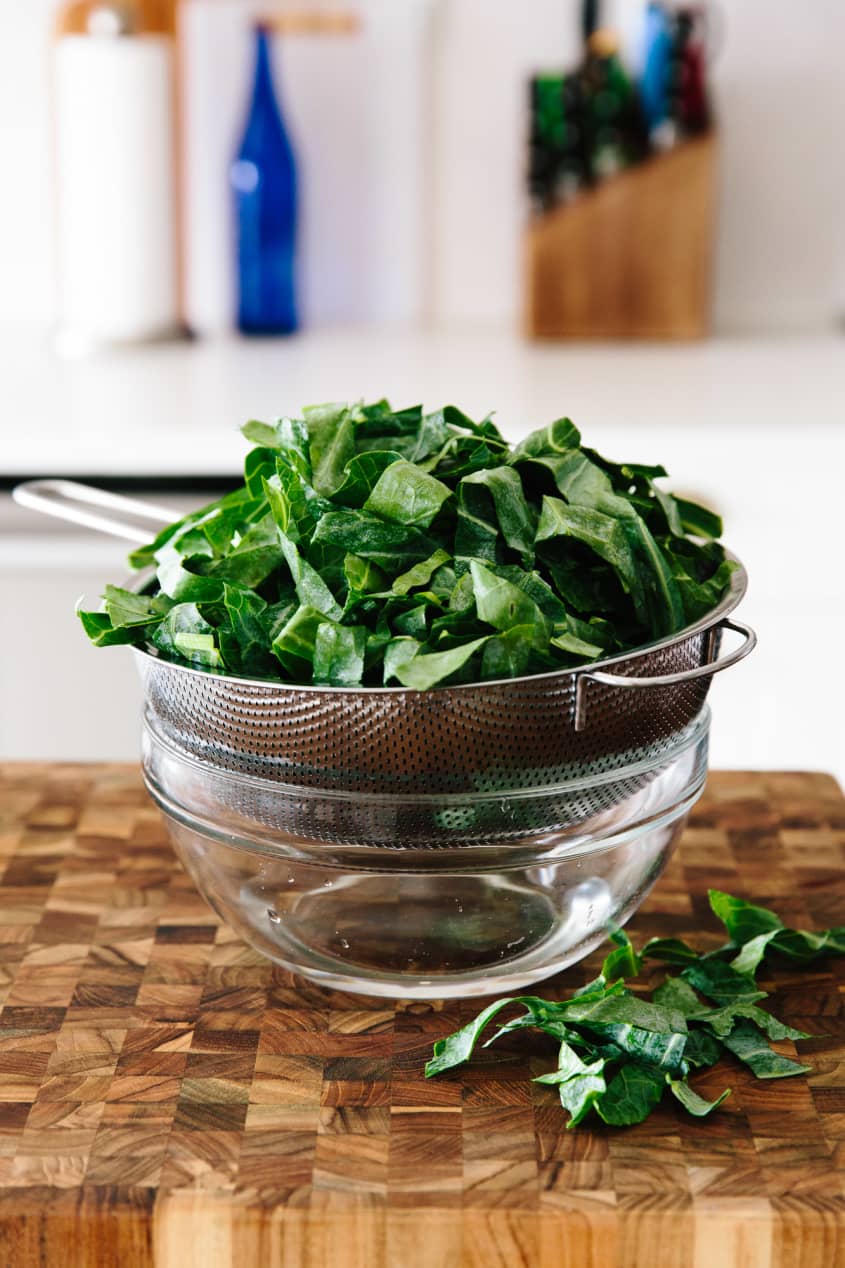 How To Cook Collard Greens in the Slow Cooker The Kitchn