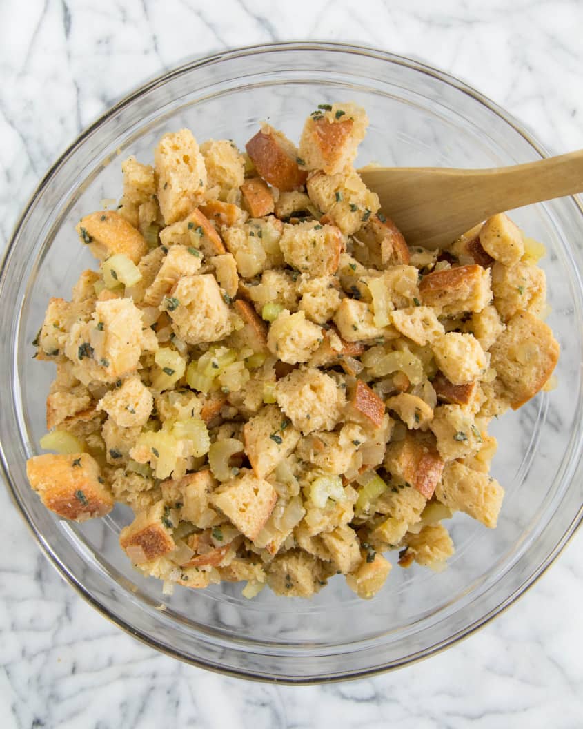 Easy Crockpot Stuffing Recipe for Thanksgiving The Kitchn