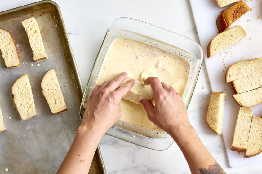 Frozen French Toast Sticks from Scratch The Kitchn