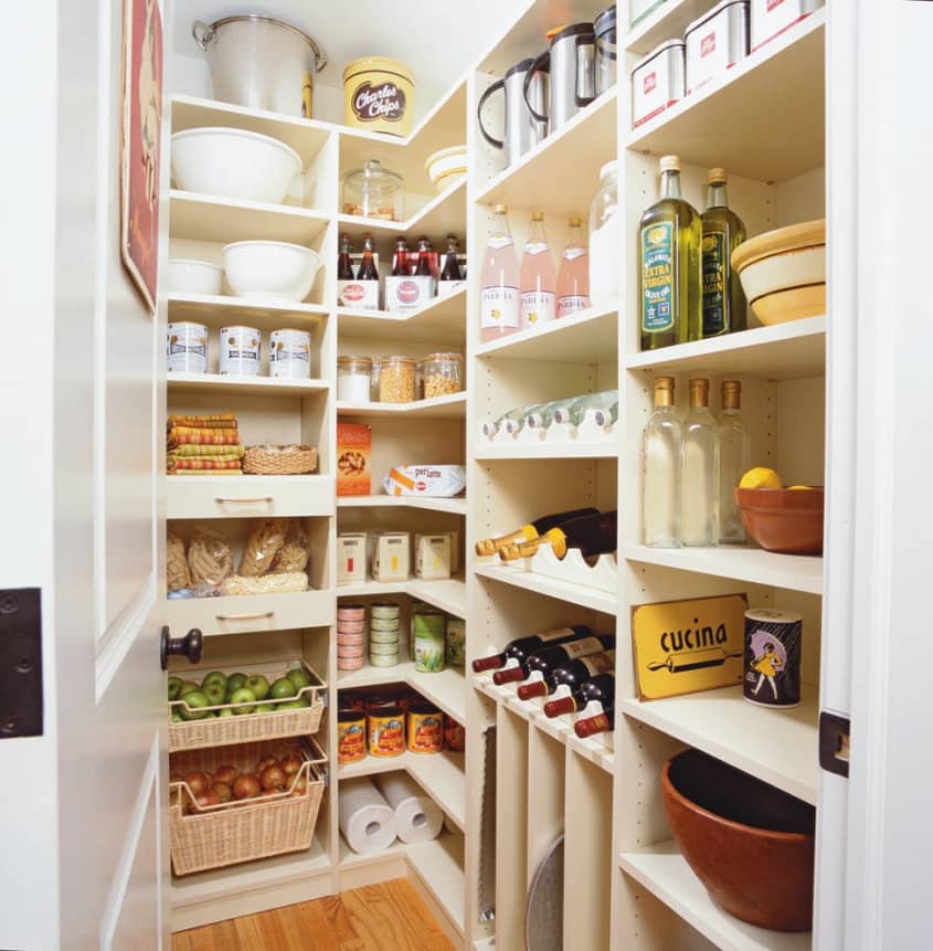 11 Ways You Can Make Open Shelving Work in Your Pantry | The Kitchn