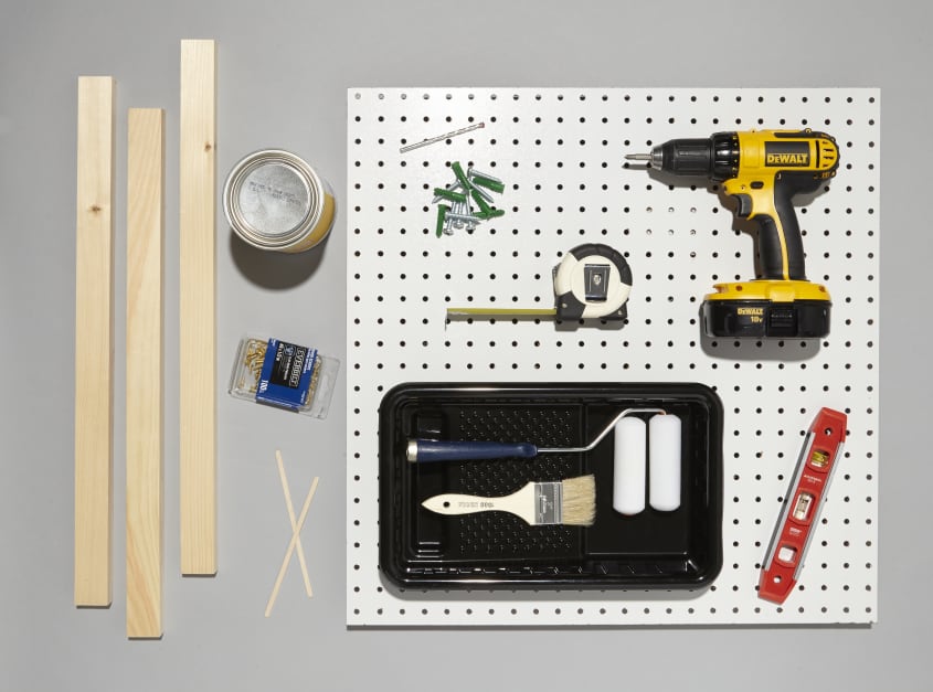 How To Build and Hang a Kitchen Pegboard The Kitchn