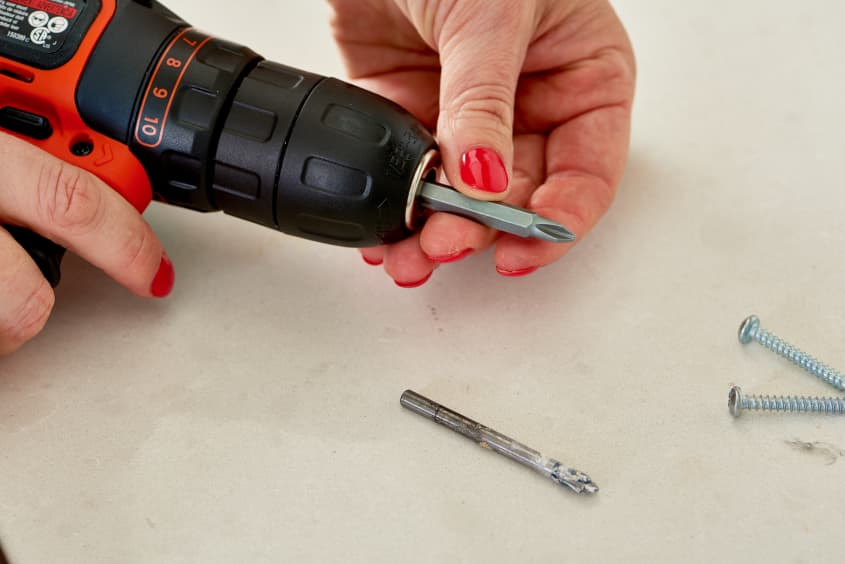 Drill Through Tile Backsplash IKEA GRUNDTAL Rail The Kitchn