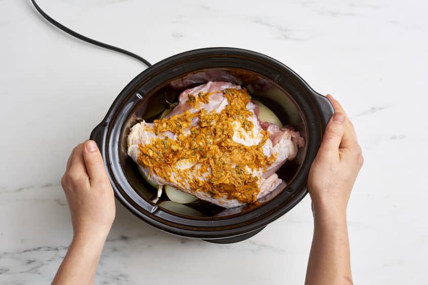 How To Make Tender, Juicy Turkey Breast in the Slow Cooker The Kitchn
