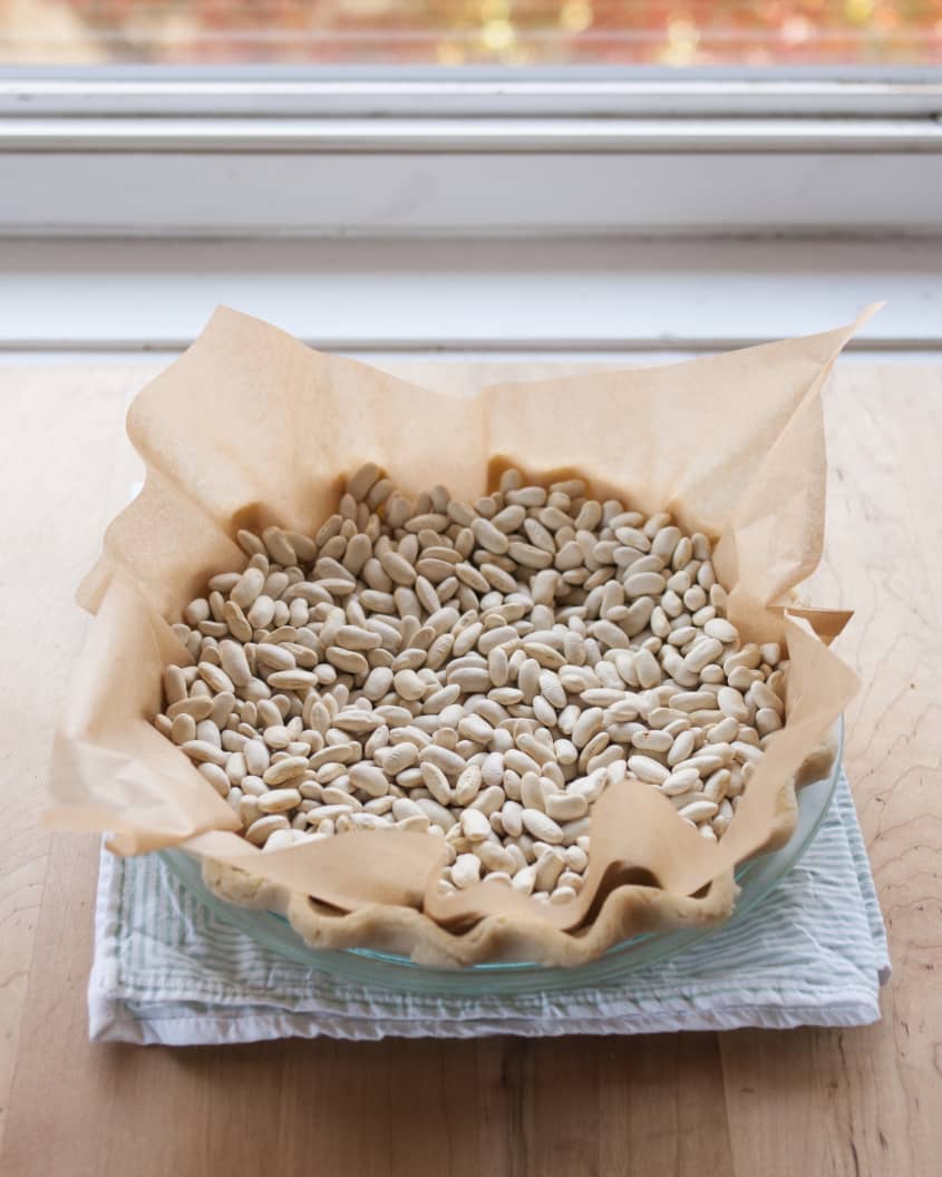 How To Blind Bake A Pie Crust Easy PreBaking StepByStep Guide Kitchn