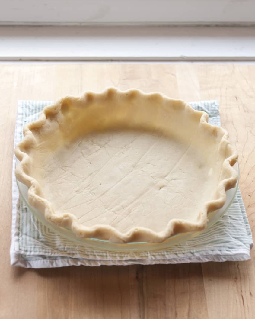 How To Blind Bake A Pie Crust Easy PreBaking StepByStep Guide Kitchn
