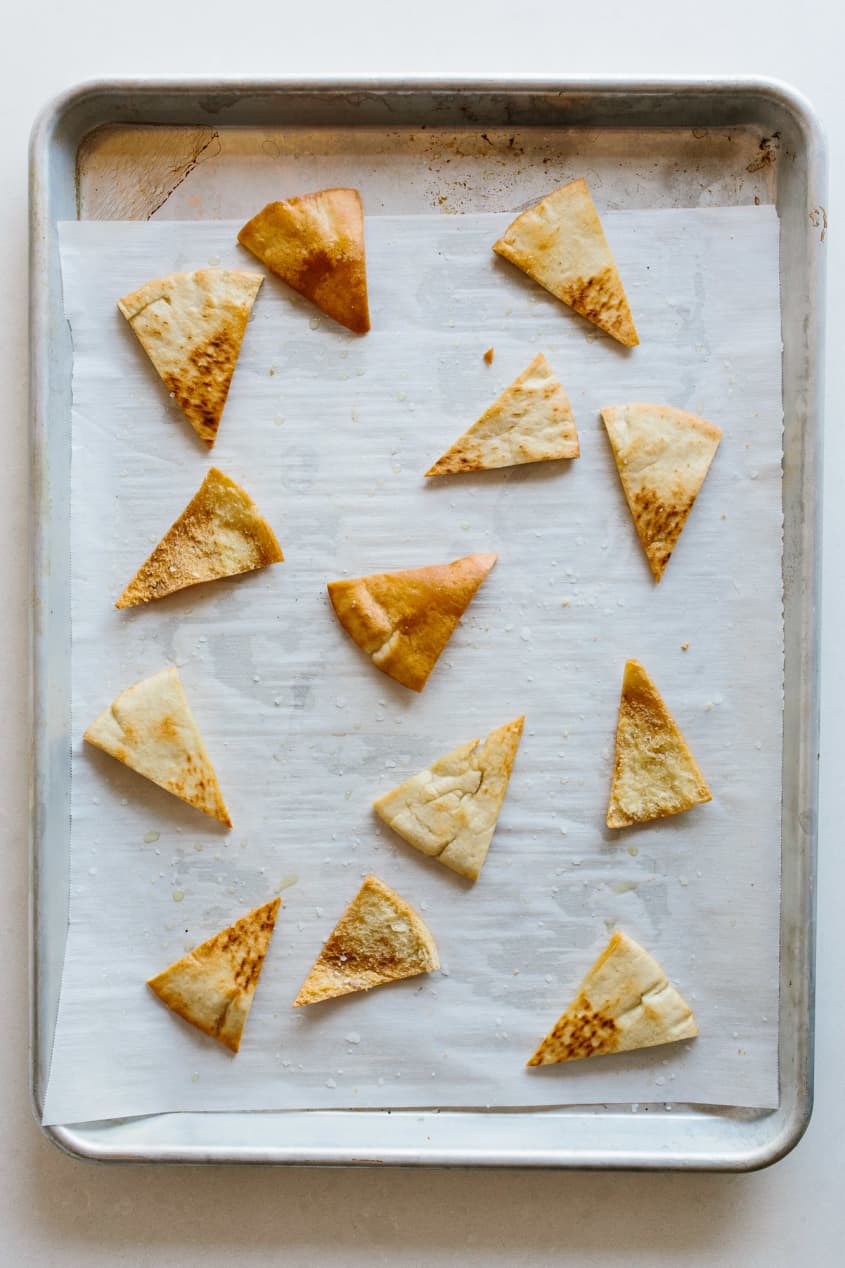 How To Make Homemade Pita Chips The Kitchn