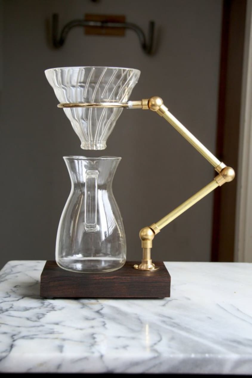 5 Luxurious Stands for Pour Over Coffee (Plus Some Pour Over Basics