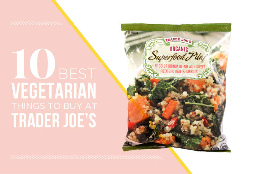 The 10 Best Vegetarian Things to Buy at Trader Joe's The Kitchn