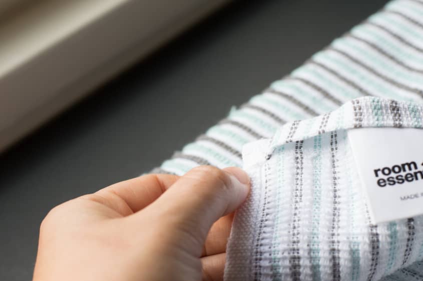 How To Add Loops to Dishtowels for Hanging | The Kitchn