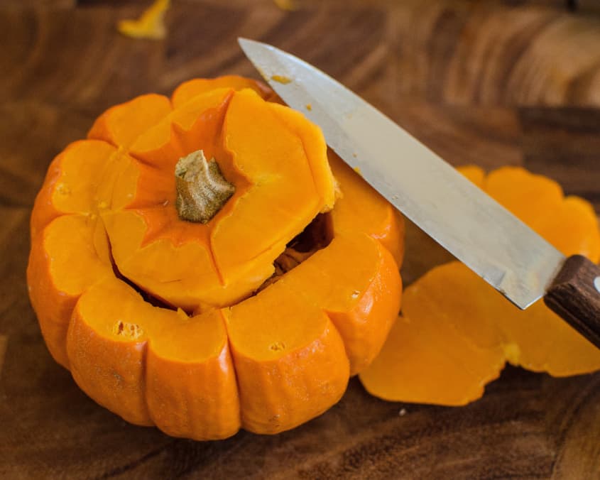 How To Make a Candle Out of a Pumpkin The Kitchn