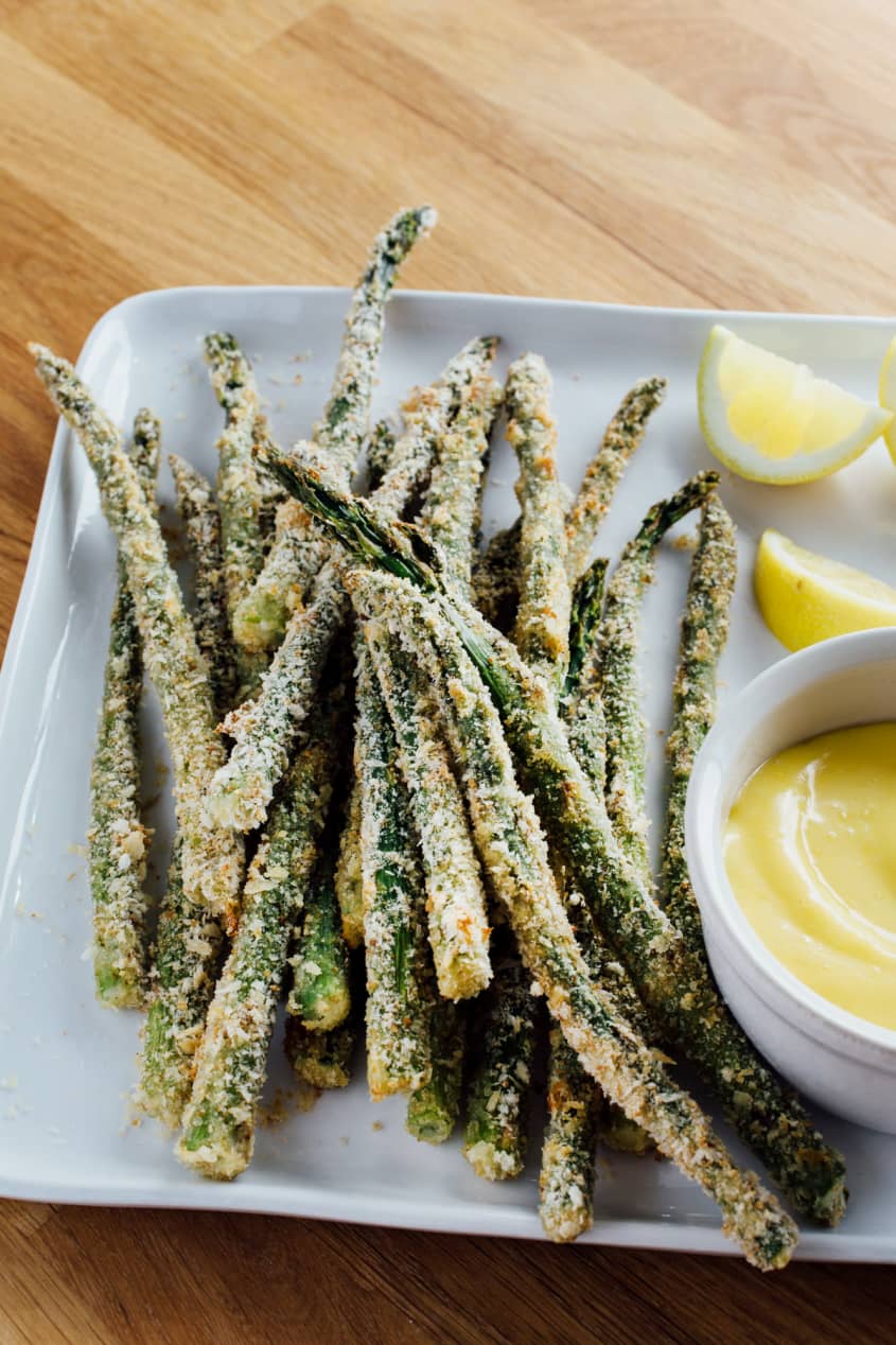 How To Make SuperCrispy, OvenBaked Asparagus Fries The Kitchn