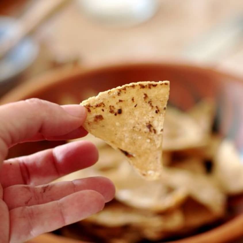 Homemade Corn Tortilla Chips Recipe (Easy Baked Version) The Kitchn