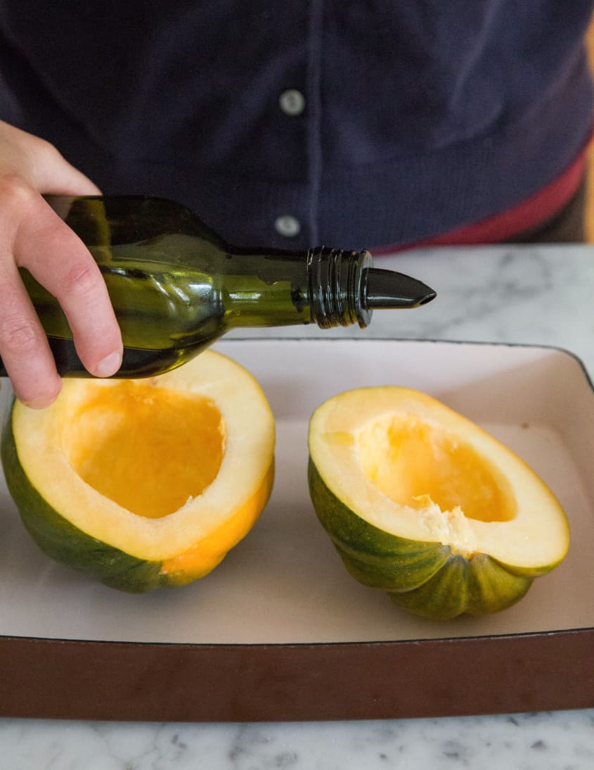 How To Cook Acorn Squash In The Oven Easy Roasting Recipe Kitchn   A0f34a2951d08bcfa7d70cc8ea4367ff6778c98c