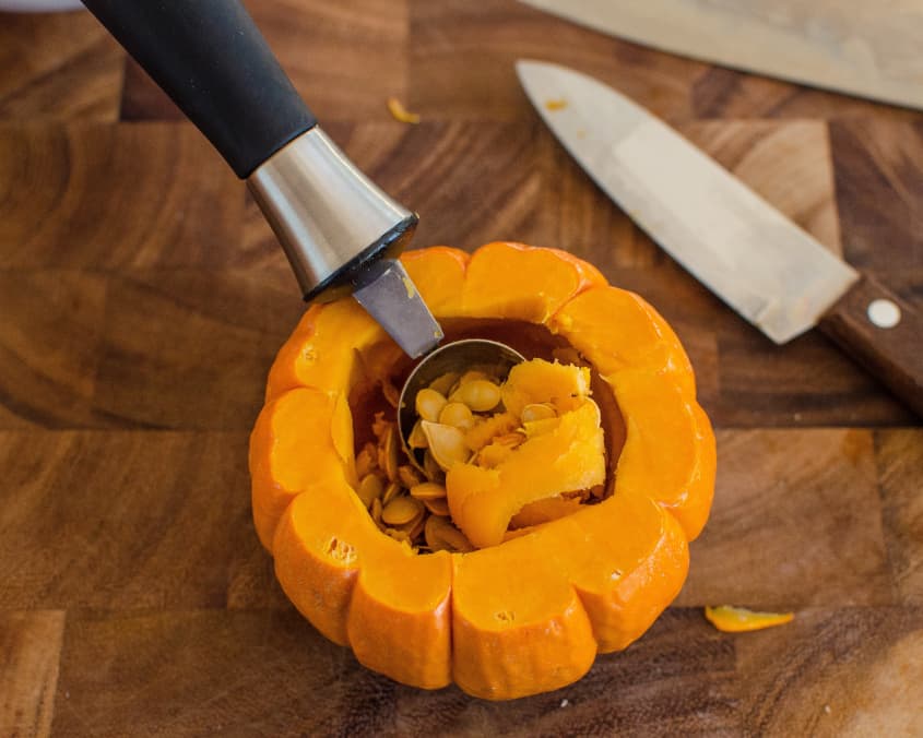 How To Make a Candle Out of a Pumpkin The Kitchn